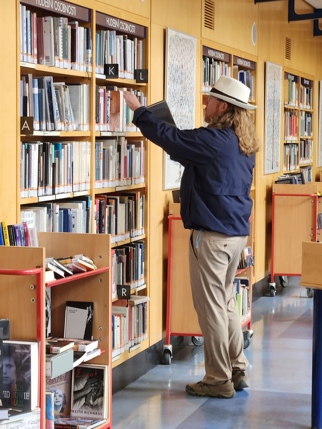 Books ahoy! Librarian at sea (Photo Gallery) - Stay Connected